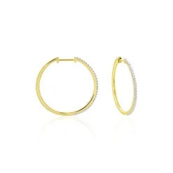 Histoire d'Or Creoles Or Jaune Aryanna Diamants or jaune diamant Best