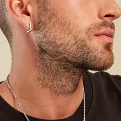 Histoire d'Or Créole Unitaire Amalfi acier blanc Discount