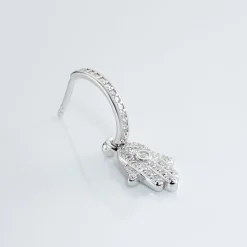 Histoire d'Or Créole Unitaire Ancelin Rondes Argent Blanc Oxyde De Zirconium Discount