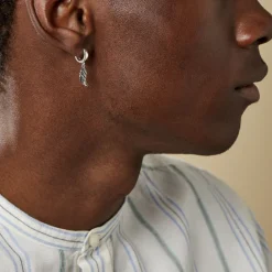 Histoire d'Or Créole Unitaire Argent Blanc Elias Clearance