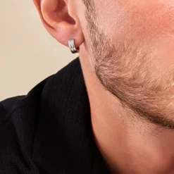 Histoire d'Or Créole Unitaire Elgin Acier Blanc New