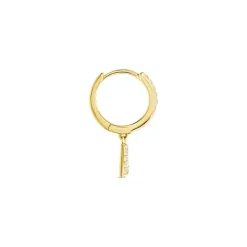 Histoire d'Or Créole Unitaire Léria Or Jaune Oxydes De Zirconium Hot