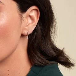 Histoire d'Or Créole Unitaire Léria Or Jaune Oxydes De Zirconium Hot