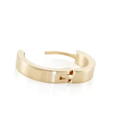 Histoire d'Or Créole Unitaire Markus Plaqué Or Jaune Discount