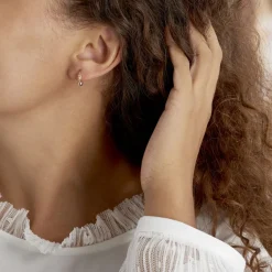 Histoire d'Or Créole Unitaire Wadim Plaqué Or Jaune Best