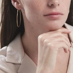 Histoire d'Or Créoles Agapanthe Or Jaune New