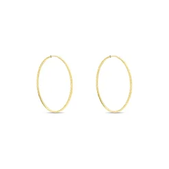 Histoire d'Or Créoles Aglavie Flexibles Or Jaune New