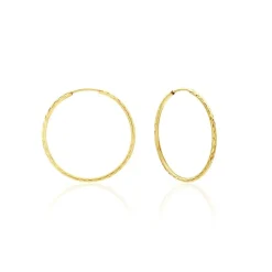 Histoire d'Or Créoles Aglavie Flexibles Or Jaune