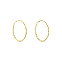 Histoire d'Or Créoles Aglavie Flexibles Or Jaune