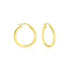 Histoire d'Or Créoles Ajania Or Jaune New