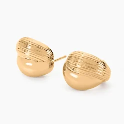 Histoire d'Or Créoles Amae Plaque Or Jaune Outlet