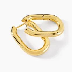 Histoire d'Or Créoles Anadia acier jaune Hot