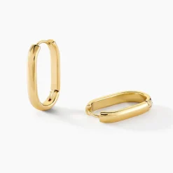 Histoire d'Or Créoles Anadia acier jaune Clearance