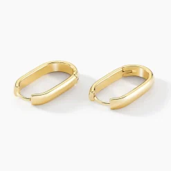 Histoire d'Or Créoles Anadia acier jaune Clearance