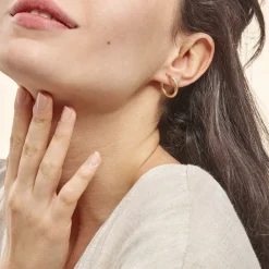 Histoire d'Or Créoles Anantha Or Jaune