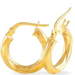 Histoire d'Or Créoles Anantha Or Jaune Hot