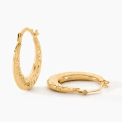 Histoire d'Or Créoles Annis Or Jaune