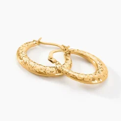 Histoire d'Or Créoles Annis Or Jaune