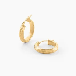 Histoire d'Or Créoles Antiope Or Jaune New