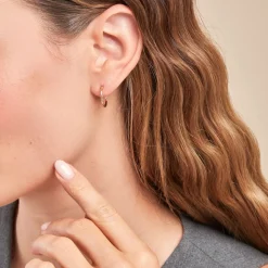 Histoire d'Or Créoles Anusha Plaqué Or Doré Clearance