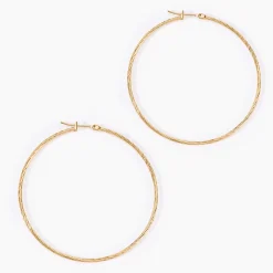 Histoire d'Or Créoles Anusha Plaqué Or Jaune Outlet