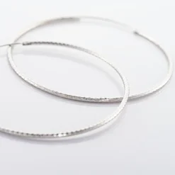 Histoire d'Or Créoles Argent Blanc Agathe Online