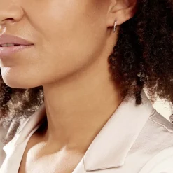 Histoire d'Or Créoles Argent Blanc Agathe Best