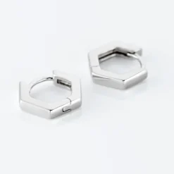 Histoire d'Or Créoles Argent Blanc Agnese Outlet