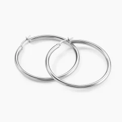 Histoire d'Or Créoles Argent Blanc Anne New