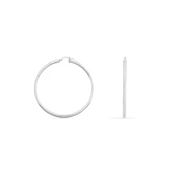 Histoire d'Or Créoles Argent Blanc Anne Discount