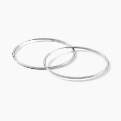 Histoire d'Or Créoles Olympia argent blanc