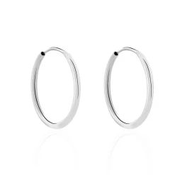 Histoire d'Or Créoles Olympia argent blanc Sale