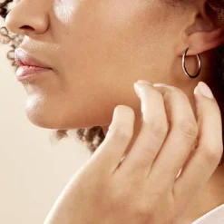 Histoire d'Or Créoles Olympia argent blanc Sale