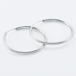 Histoire d'Or Créoles Olympia argent blanc Outlet