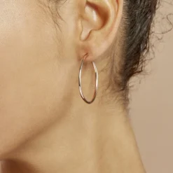 Histoire d'Or Créoles Argent Rose Olympia argent blanc Outlet