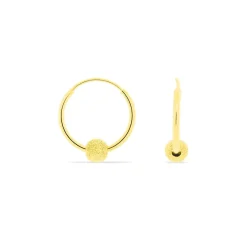 Histoire d'Or Créoles Ariel Or Jaune Clearance