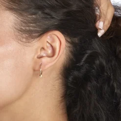 Histoire d'Or Créoles Ariel Or Jaune New