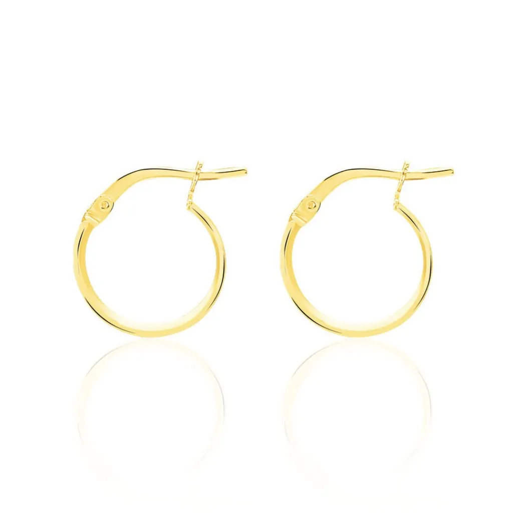 Histoire d'Or Créoles Asma or jaune Sale