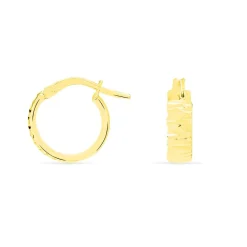 Histoire d'Or Créoles Asma or jaune Outlet