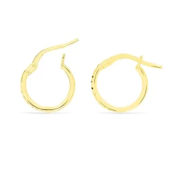 Histoire d'Or Créoles Asma or jaune Outlet