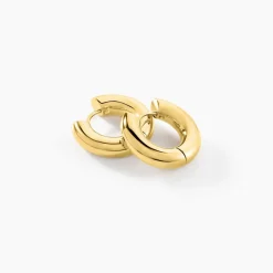 Histoire d'Or Créoles Atika Acier Jaune New