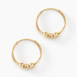 Histoire d'Or Créoles Aurelya Or Jaune Clearance