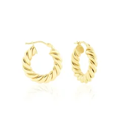 Histoire d'Or Créoles Ausra Or Jaune New