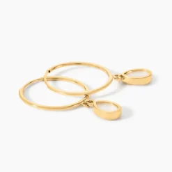 Histoire d'Or Créoles Bahman Or Jaune Nacre Online