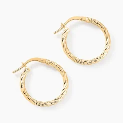 Histoire d'Or Créoles Bartimee Or Jaune New