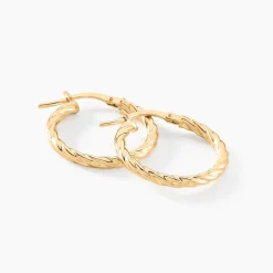 Histoire d'Or Créoles Bartimee Or Jaune New