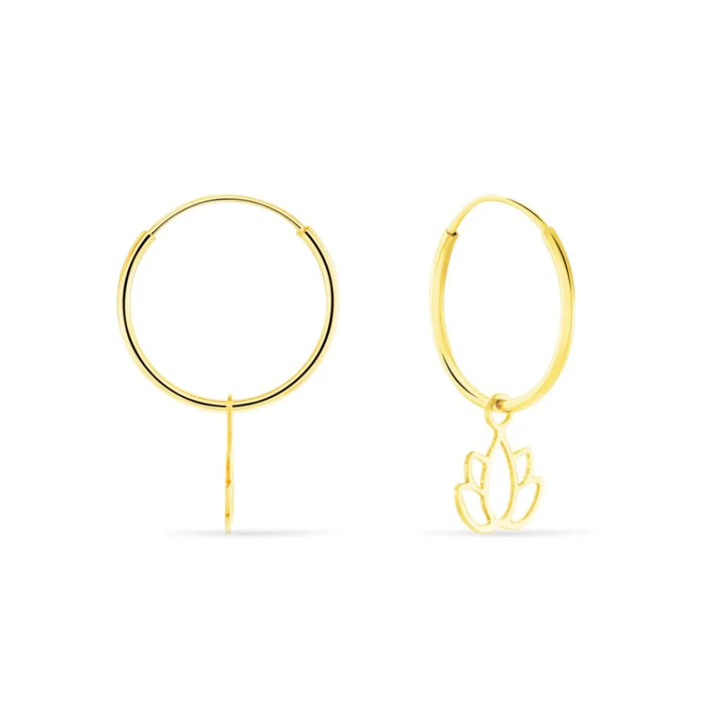 Histoire d'Or Créoles Belita Or Jaune New