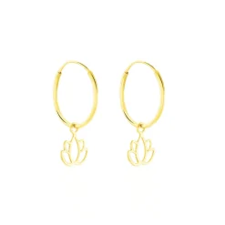 Histoire d'Or Créoles Belita Or Jaune New