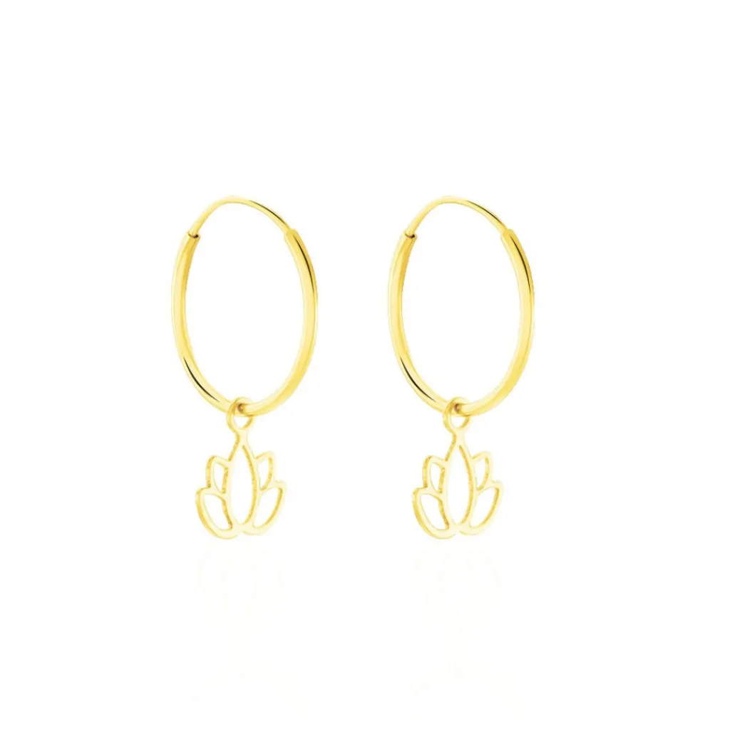 Histoire d'Or Créoles Belita Or Jaune New