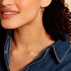 Histoire d'Or Créoles Benedikta Or Jaune Clearance